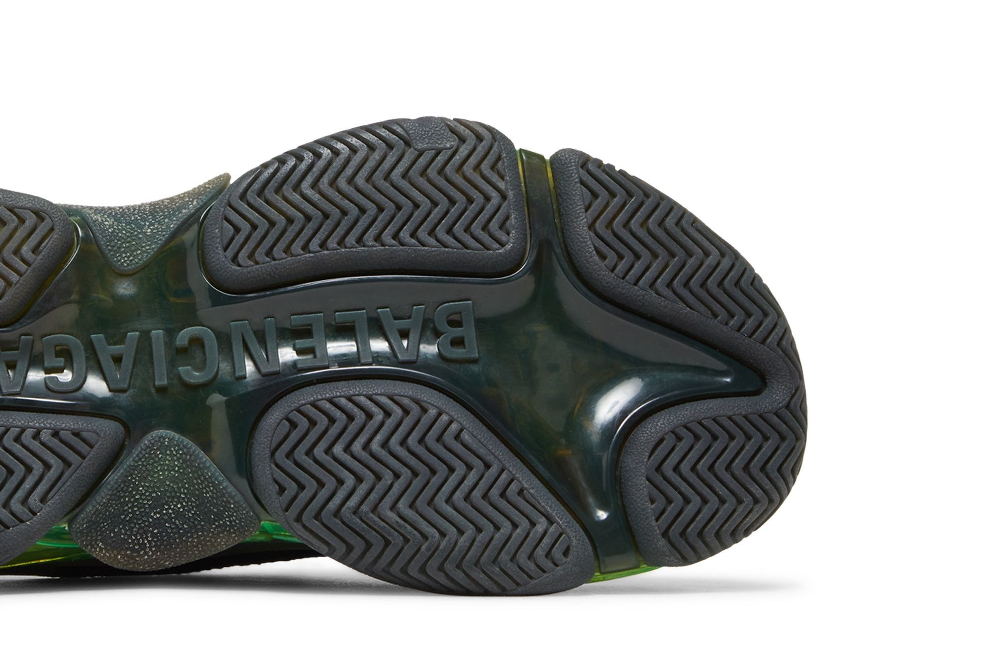 Balenciaga Wmns Triple S 'Black Yellow Fluo' - 5