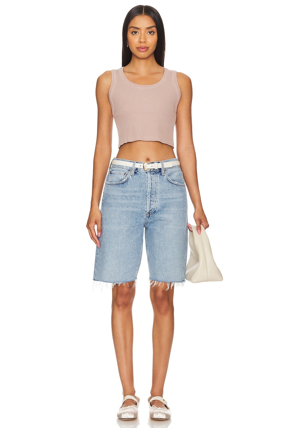 Cropped Poppy Tank - 4
