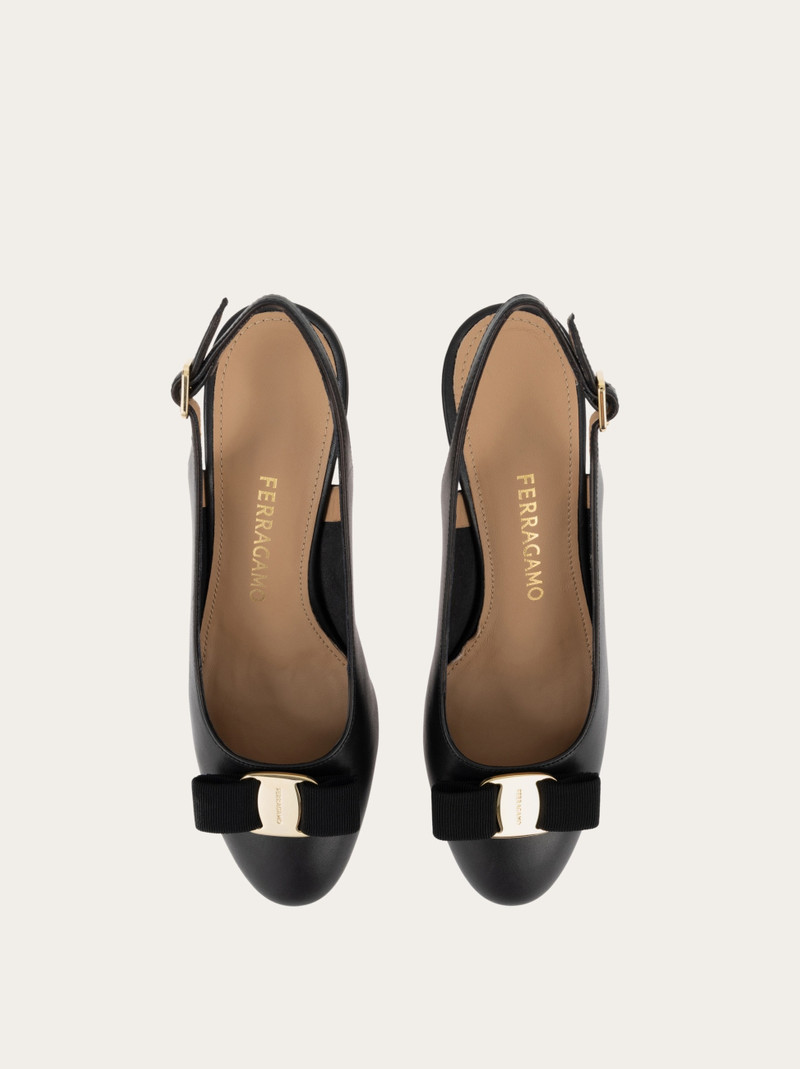 FERRAGAMO Vara bow slingback pump outlook