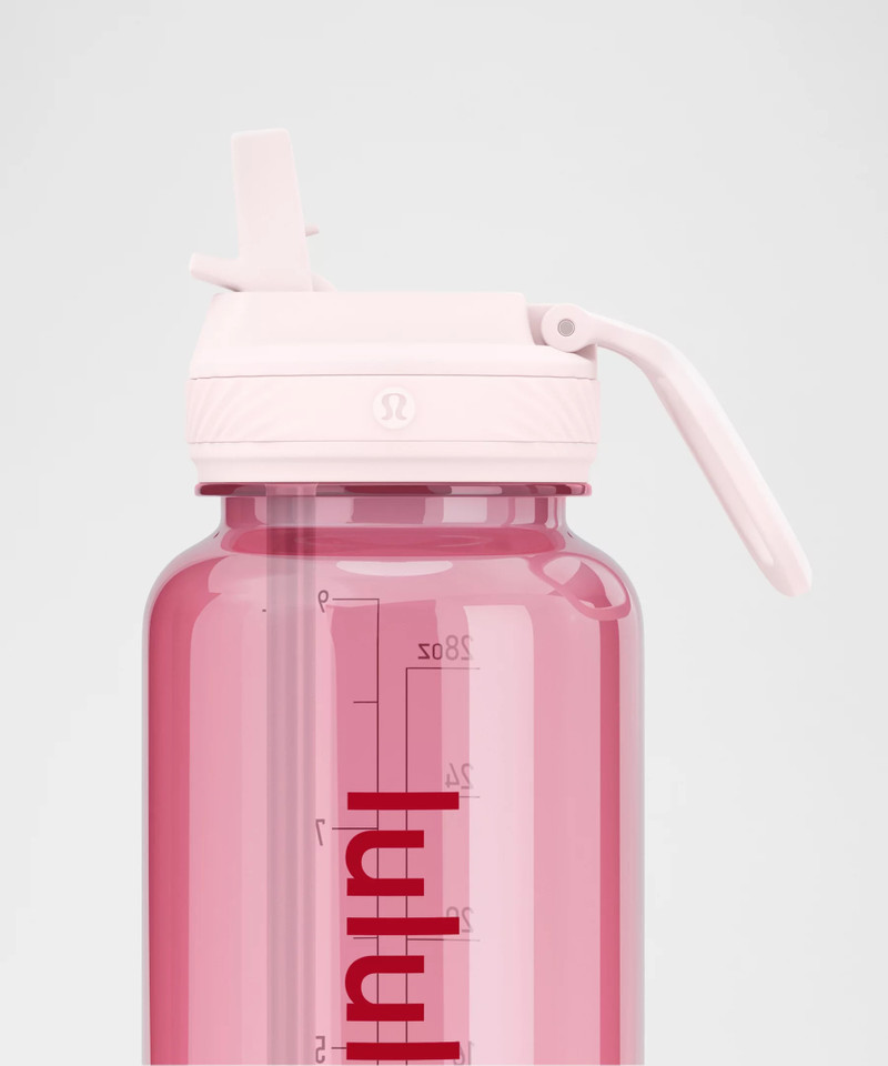 Back to Life Clear Bottle 32oz *Straw Lid 3