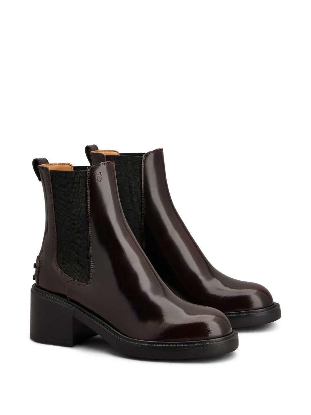 60mm leather Chelsea boots - 2