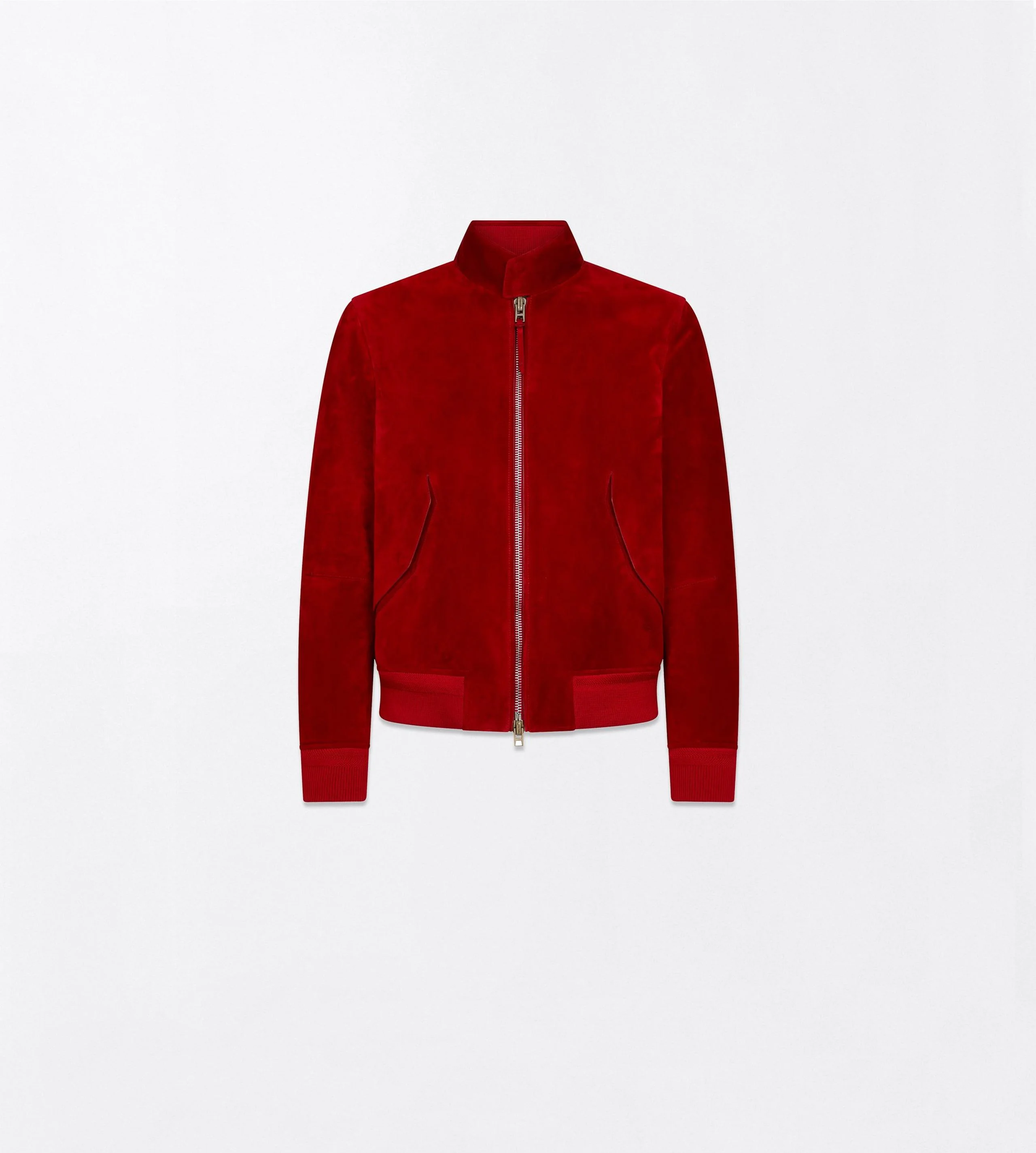 CASHMERE SUEDE HARRINGTON - 1