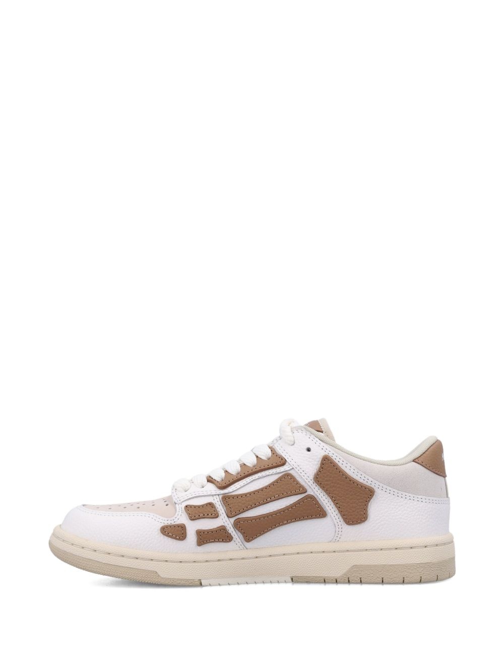 panelled low-top sneakers - 4