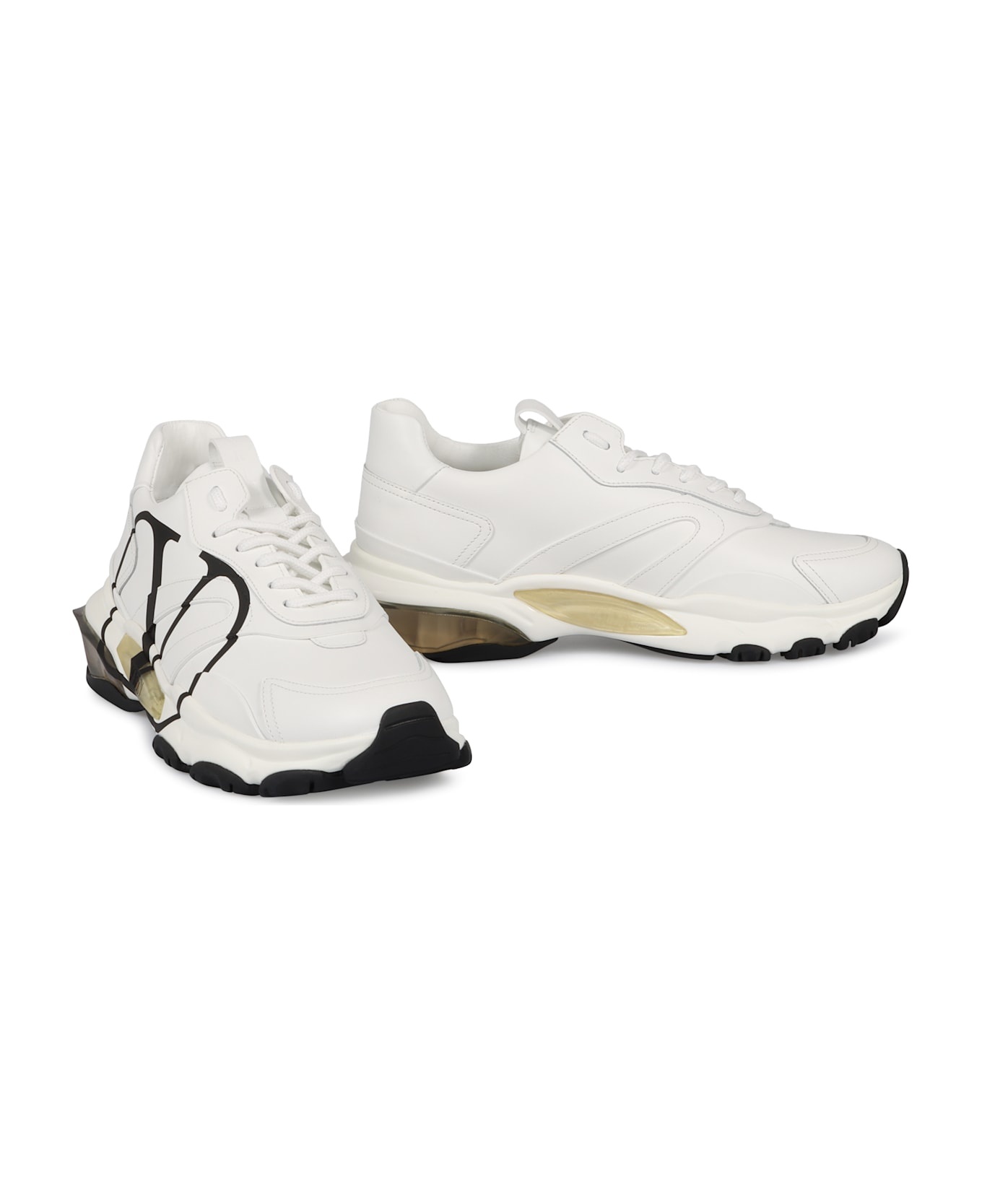 Valentino Garavani - Leather Sneakers - 3