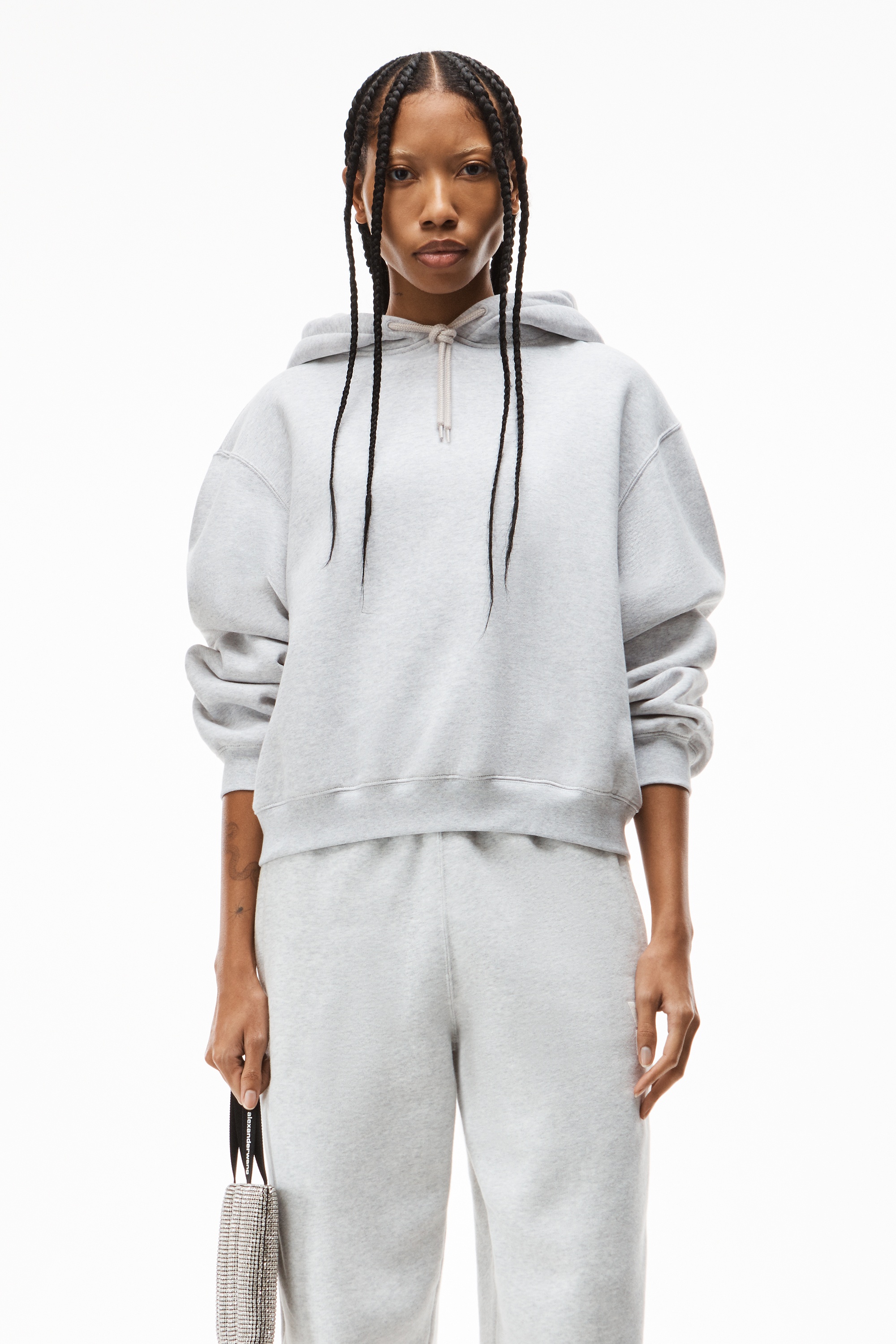 PUFF LOGO HOODIE IN STRUCTURED TERRY - 2