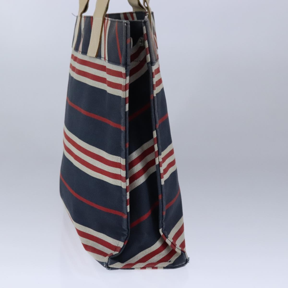 Burberry Blue Label Tote Bag Canvas Navy - 3