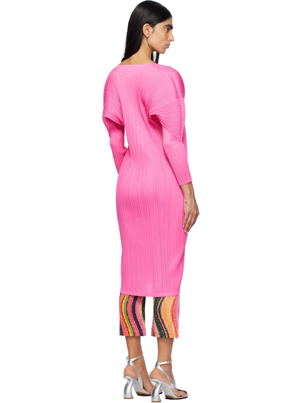 Pink Monthly Colors October Midi Dress - 3