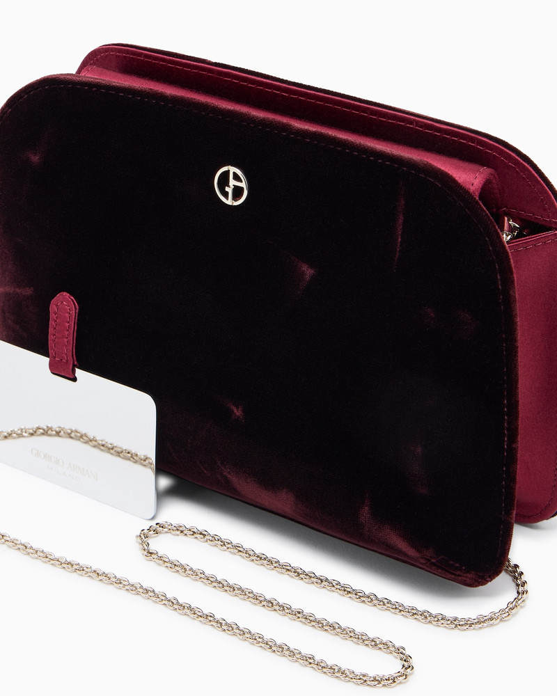 VELVET AND SATIN LA PRIMA CLUTCH 5