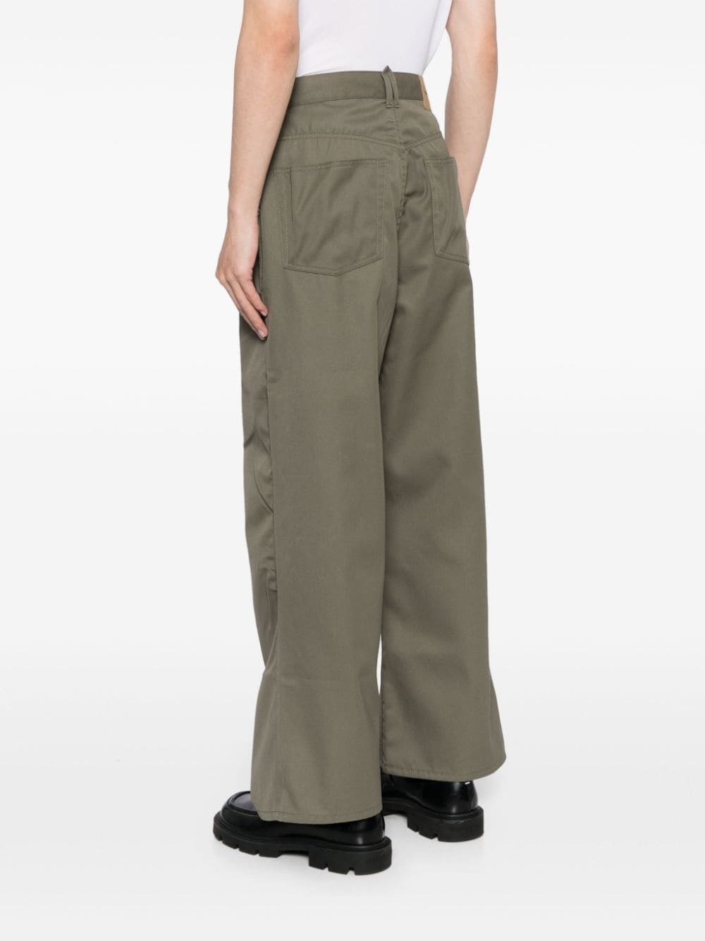wide-leg trousers - 4
