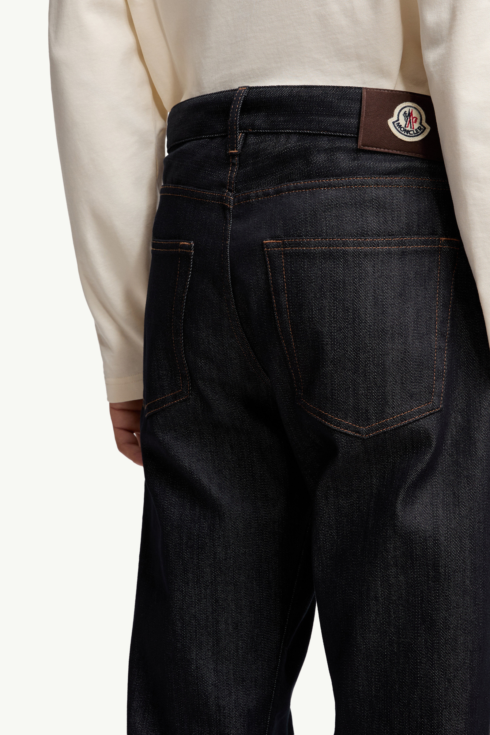 Straight Leg Denim Jeans - 6