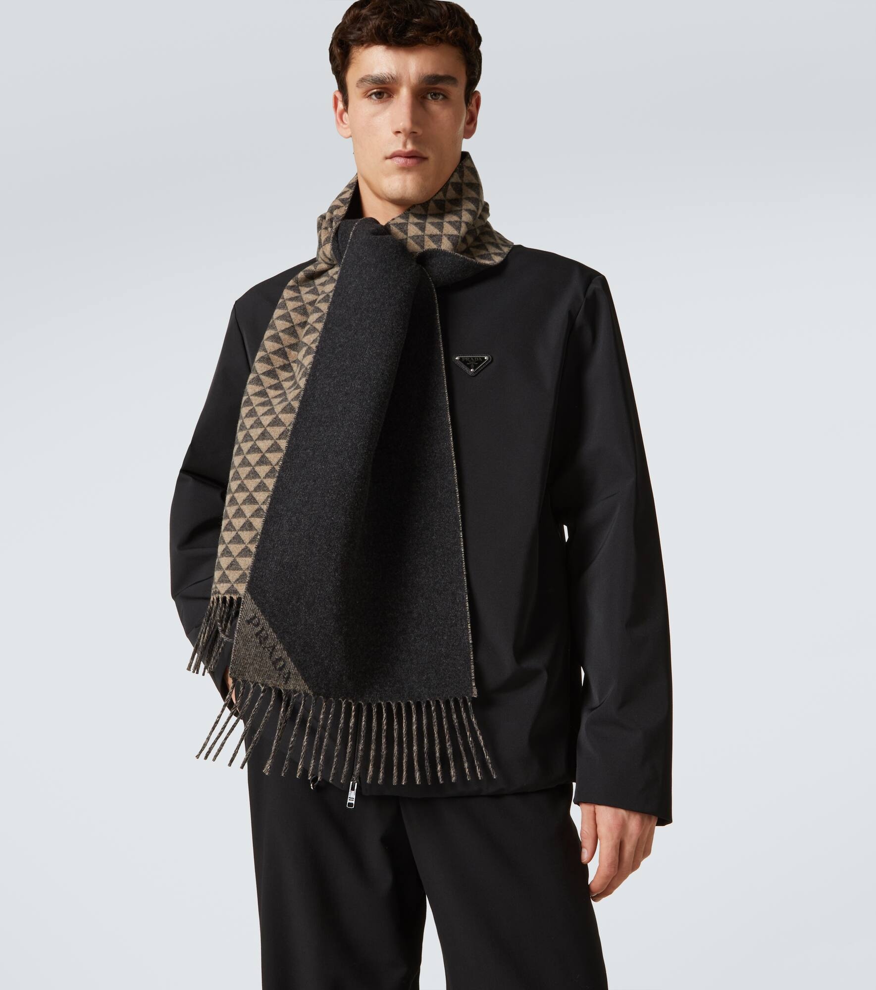 Symbole reversible wool and cashmere scarf - 2