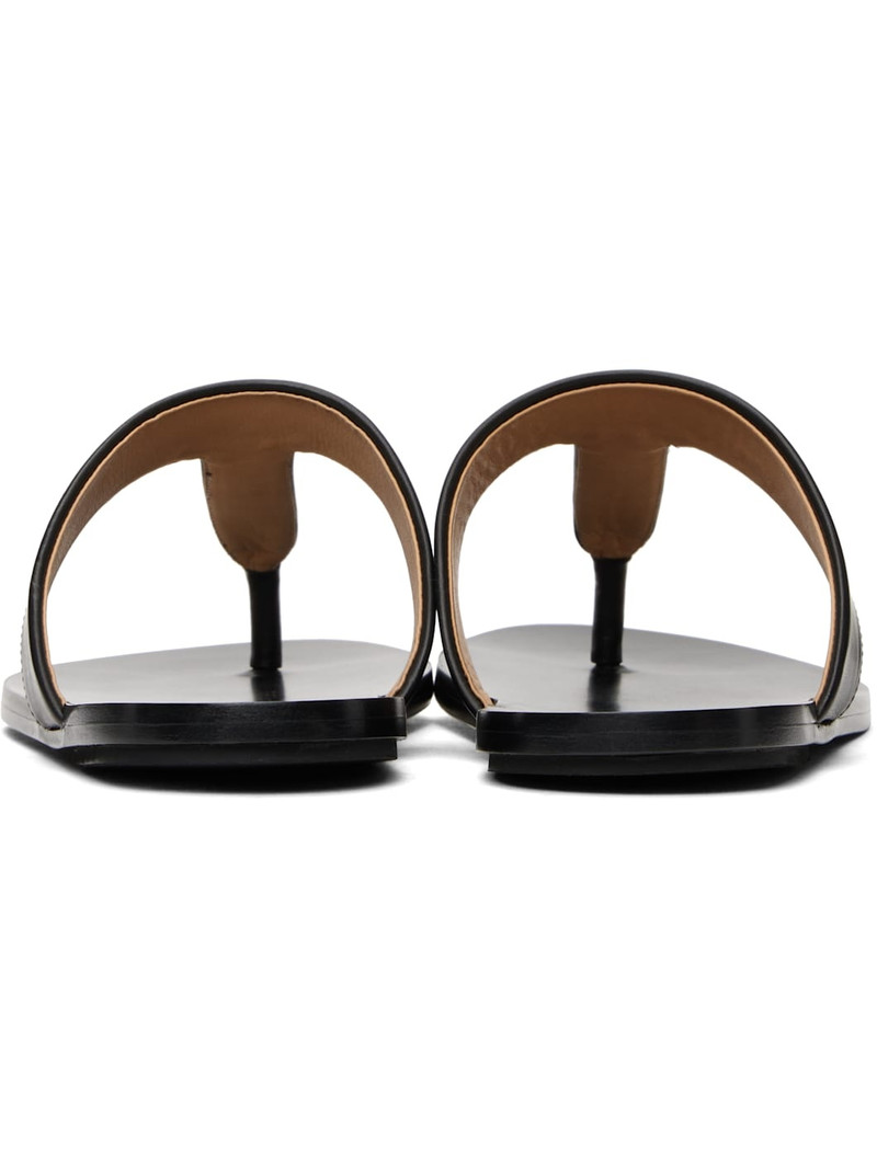 Black Sottile Sandals 2