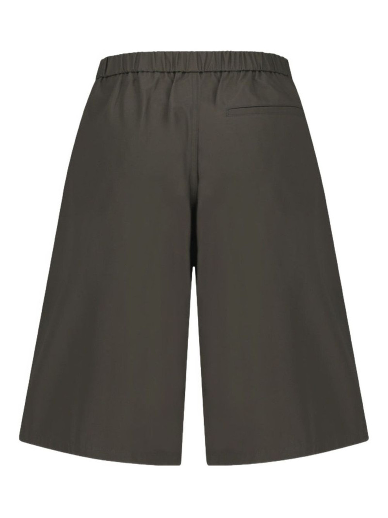 pleat-detail shorts 5