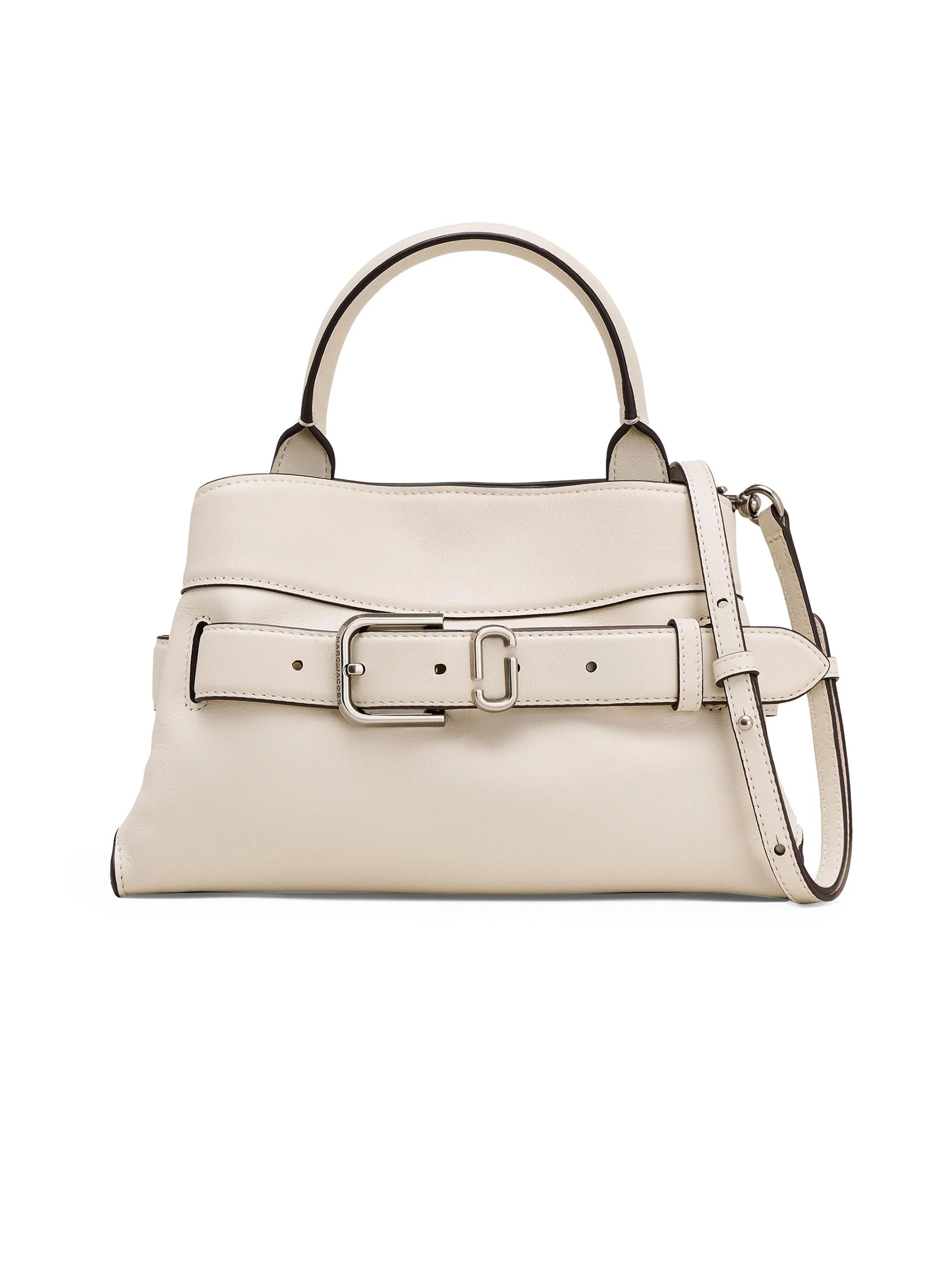 Women's The Small Dakota Leather Satchel - Cloud White - 1