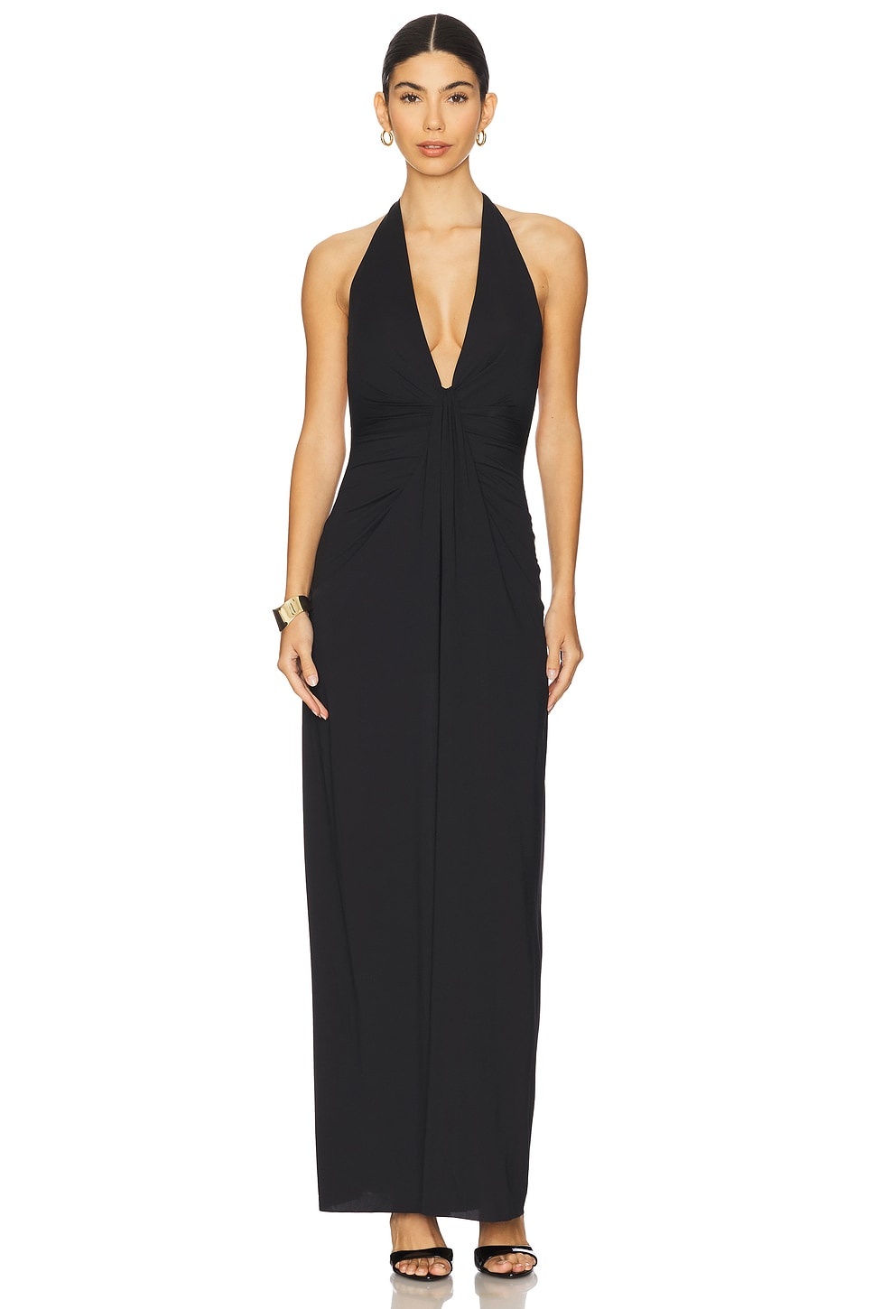 Tillie Drape Maxi Dress - 1