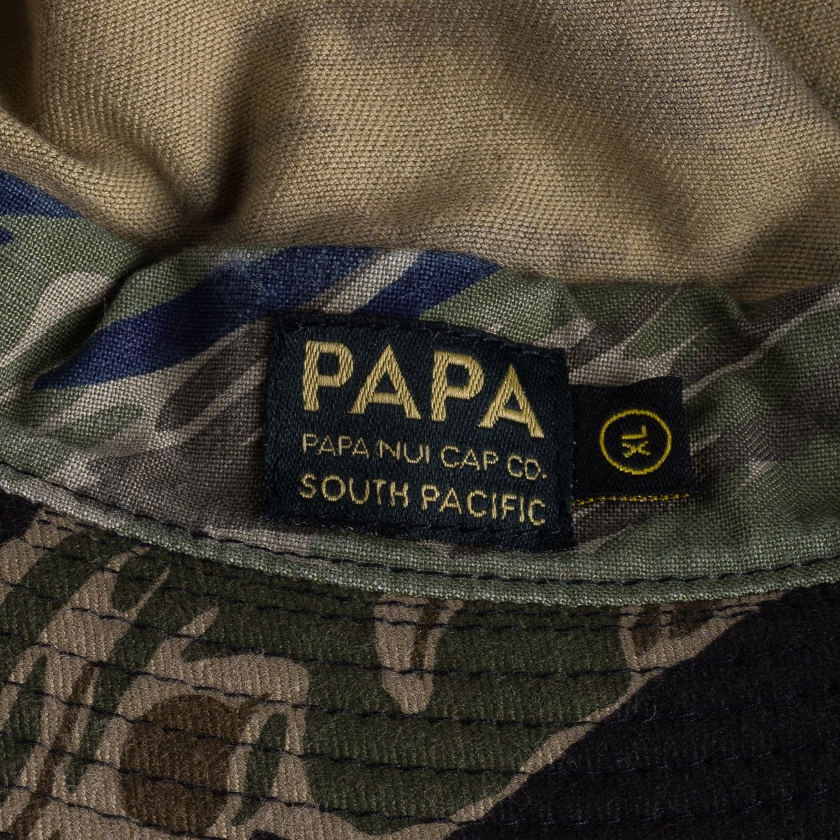 PN-0068 Papa Nui - Crazy Tiger Hat - Tiger stripe Camo - 4