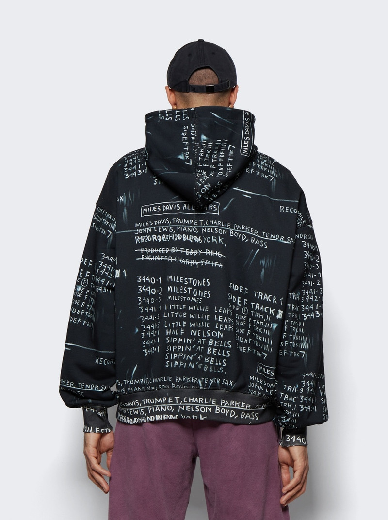 Basquiat Edition "Discography II" Hoodie Black 5