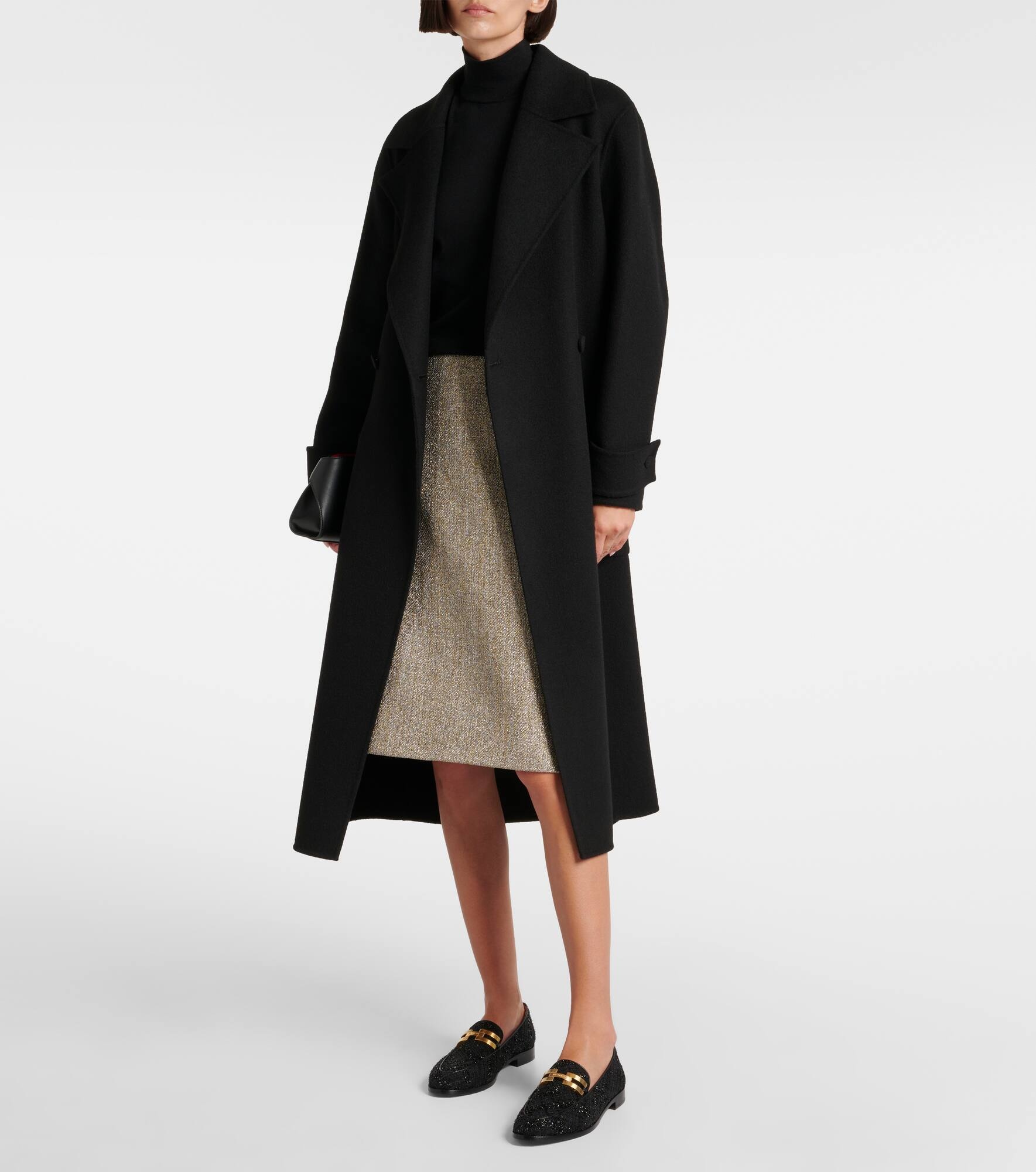 Brandi bouclé loafers - 3