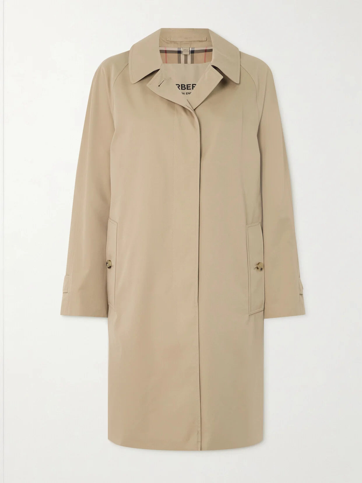 Camden Organic Cotton-gabardine Coat - 1