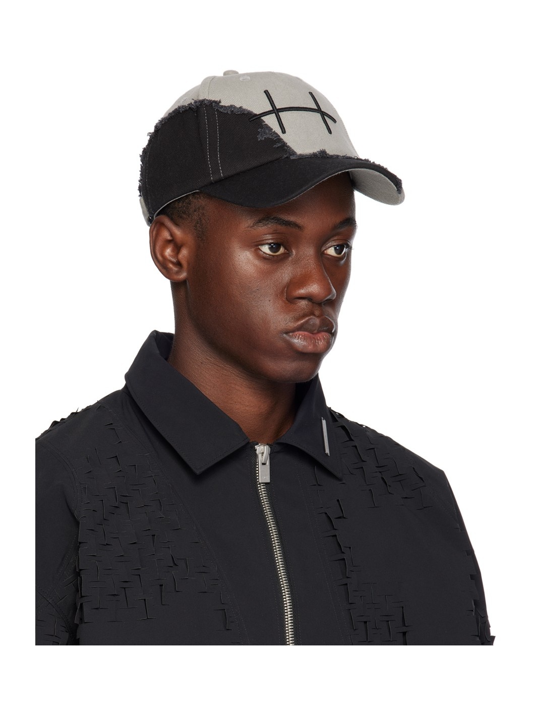 Gray & Black Fission Cap - 2
