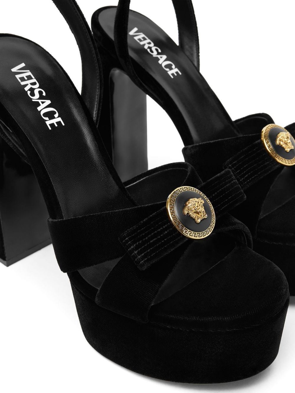 140mm Gianni Ribbon sandals - 3