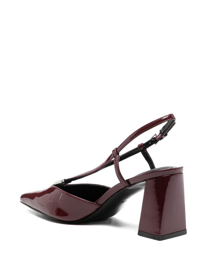 80mm t-strap block-heel pumps 3