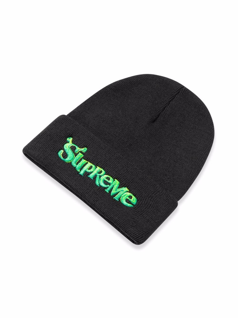 x Shrek logo beanie 3