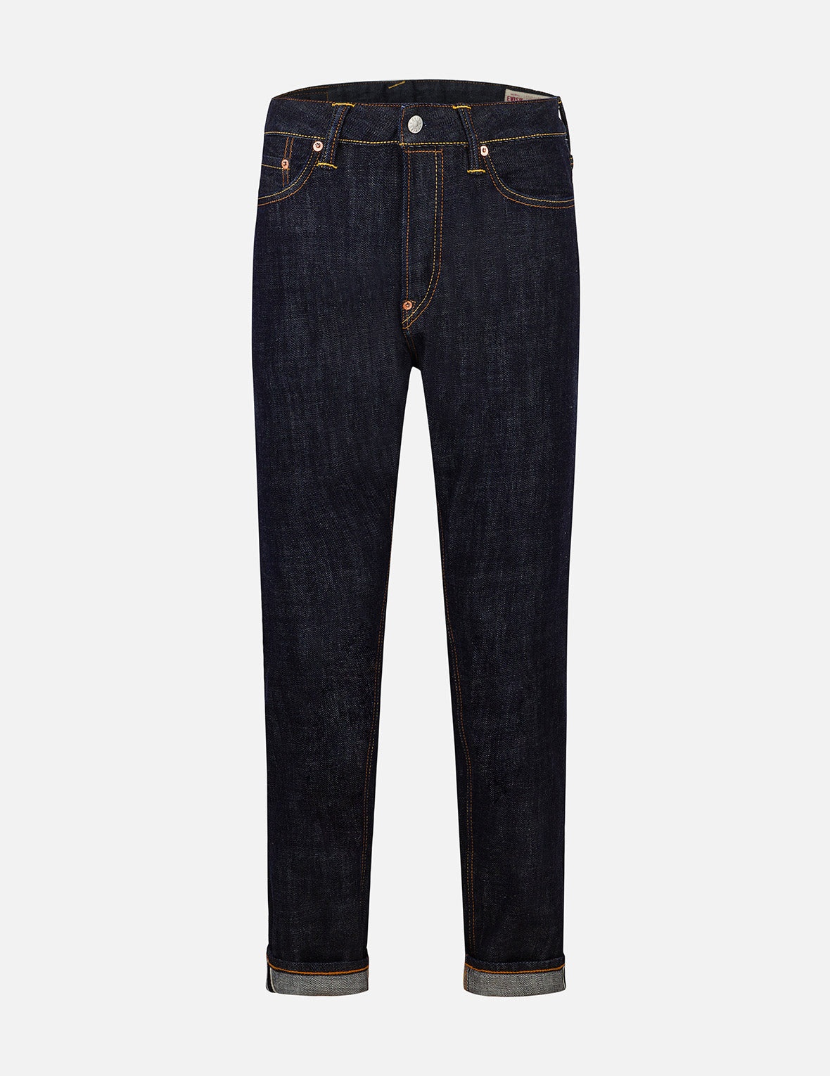 Seagull and Logo Brocade Appliqué Carrot Fit Jeans #2017 - 2