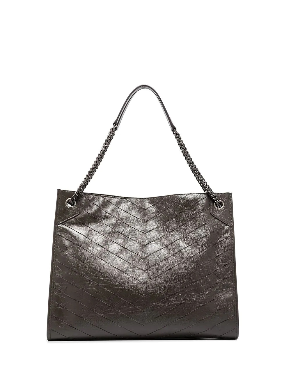 Niki quilted-effect tote bag - 3