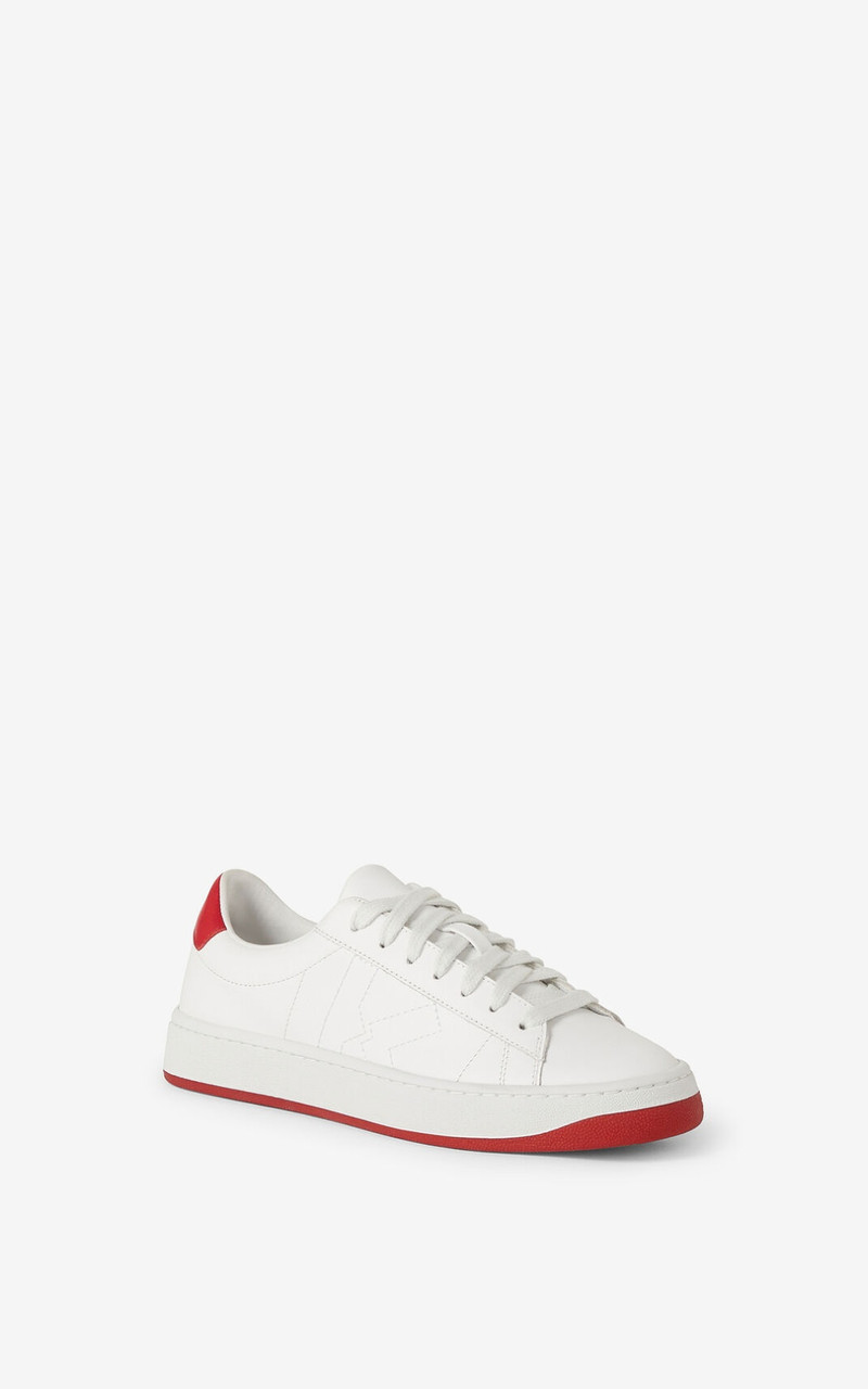 KENZO Kourt K Logo leather sneakers 2
