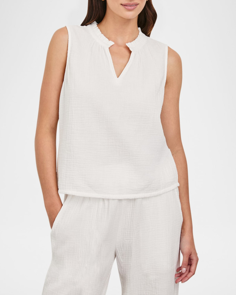 Rails Christy Gauze Sleeveless Blouse outlook