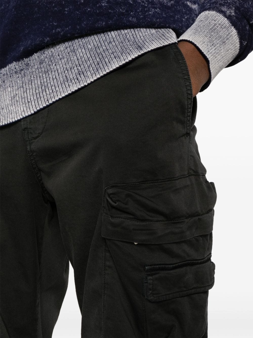 P-Argym-New-A stretch-cotton wide-leg trousers - 5