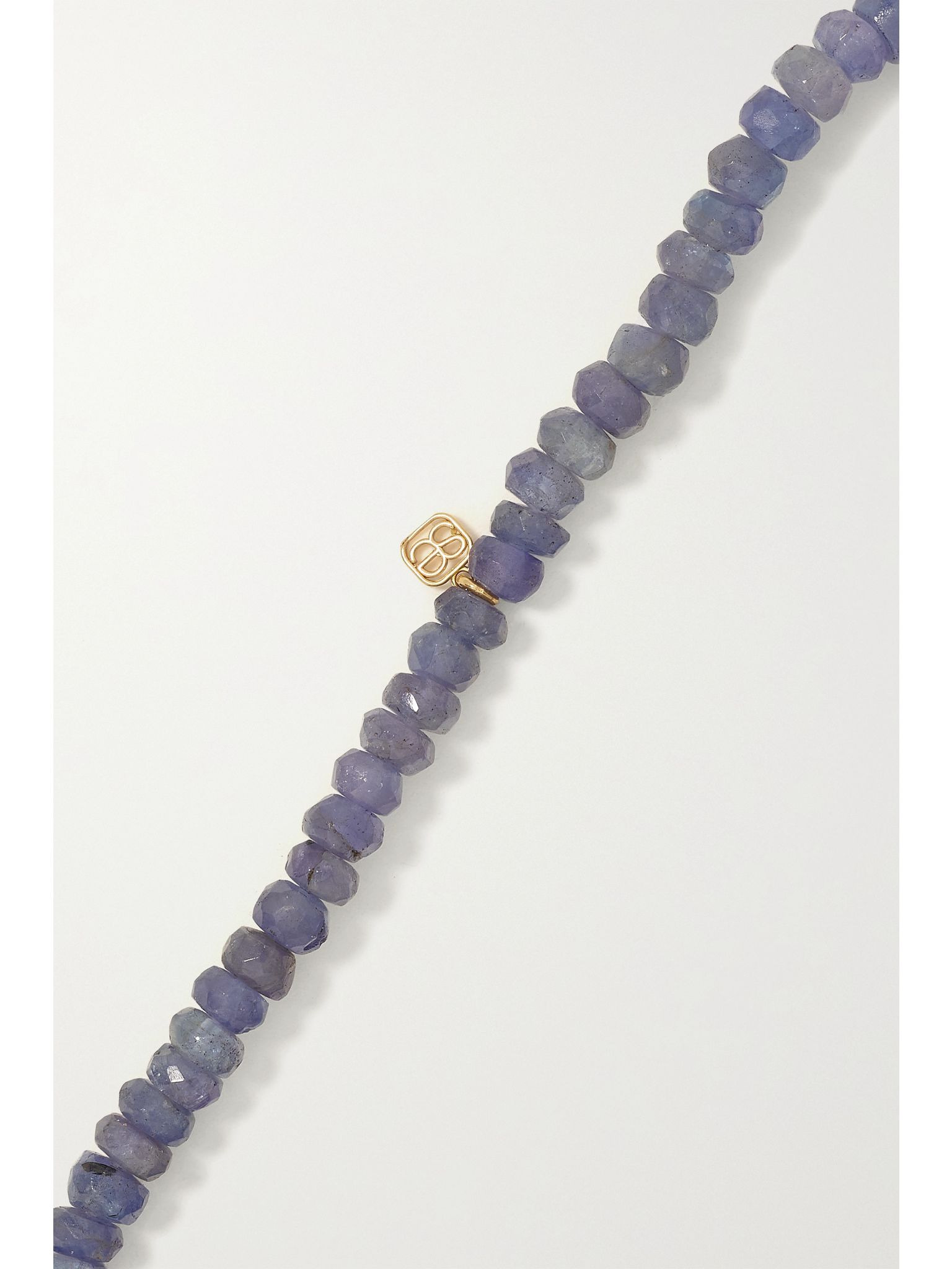Butterfly 14-karat gold, tanzanite and diamond bracelet Gold - 3