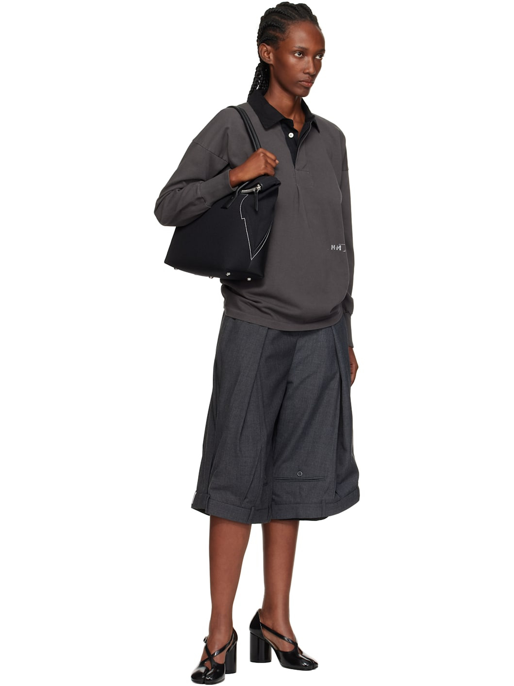 Black 5AC Shopping Medium Bag - 4