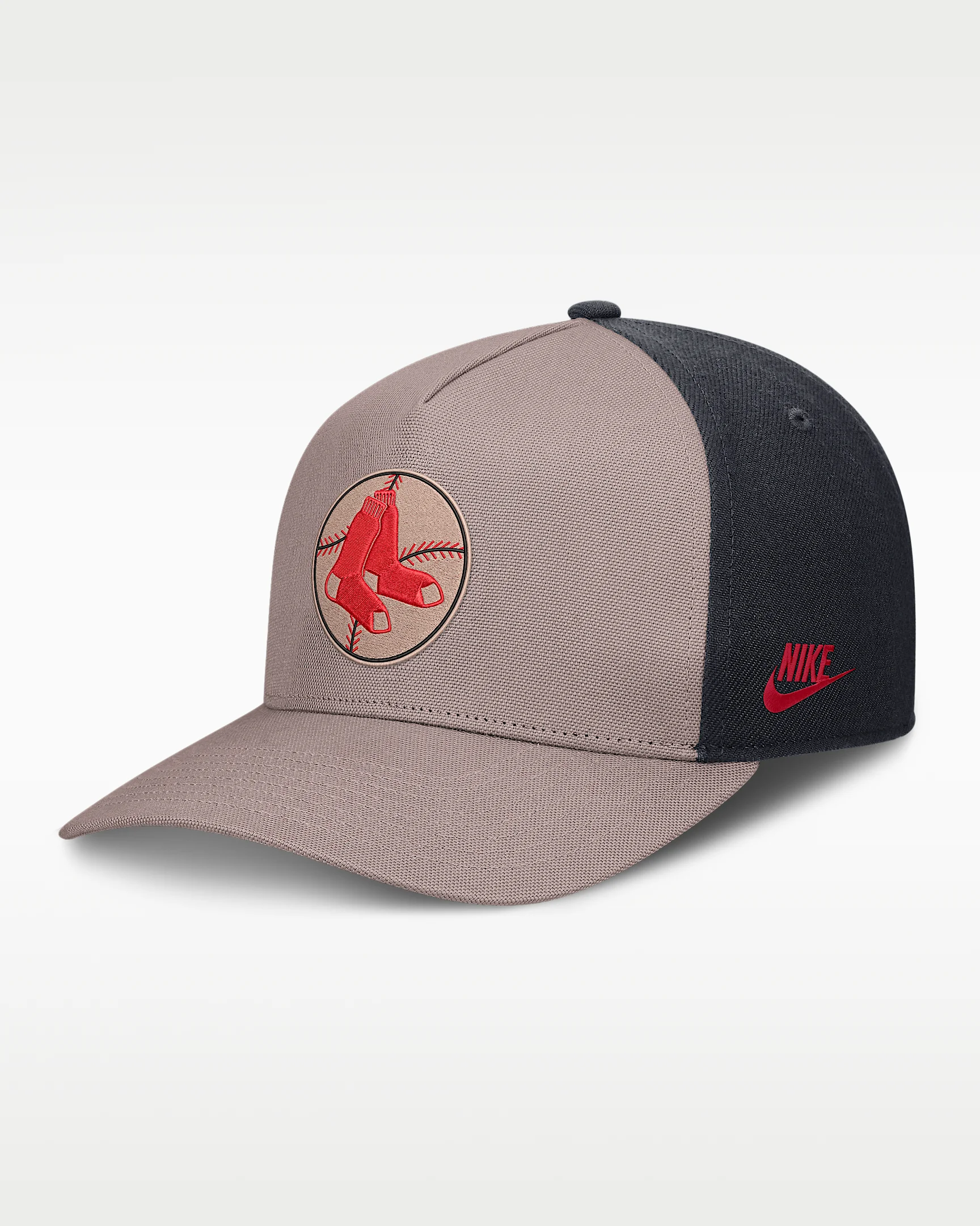 Boston Red Sox Cooperstown Rise Men's Nike MLB A-Frame Adjustable Hat - 1