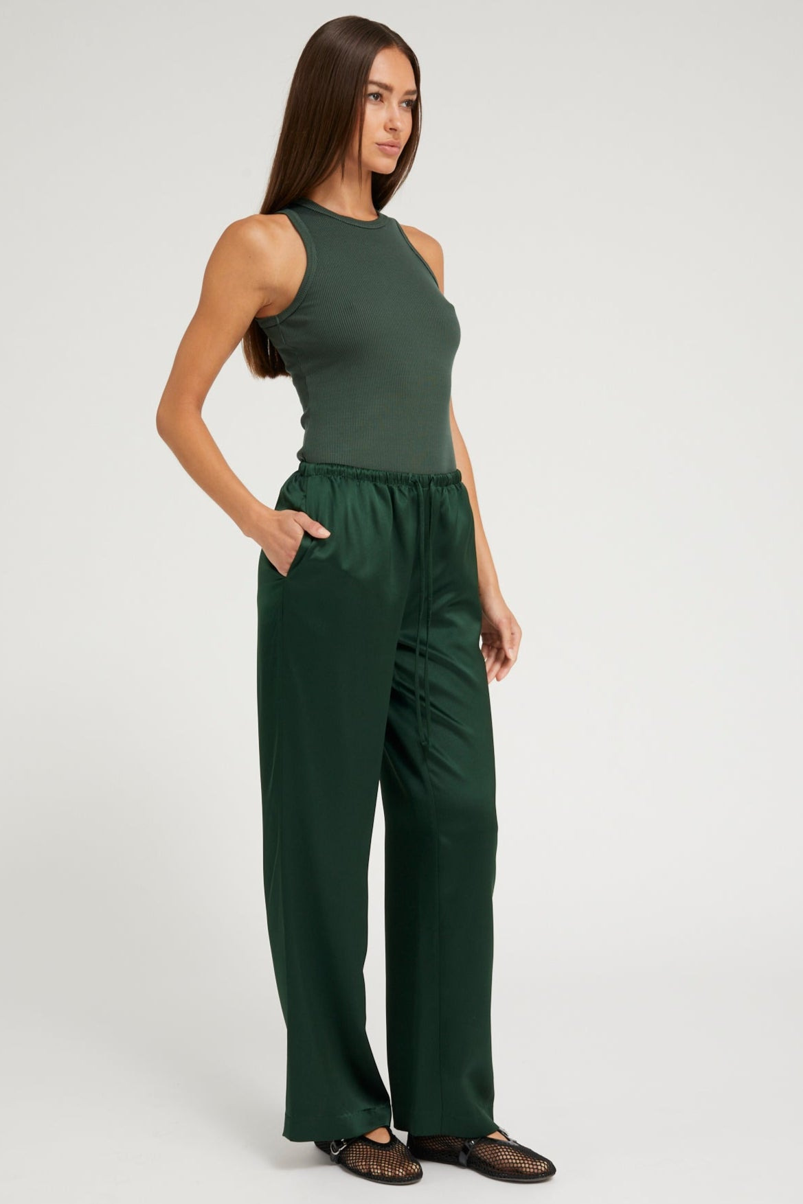 IVY SILK KAUAI PANTS - 2