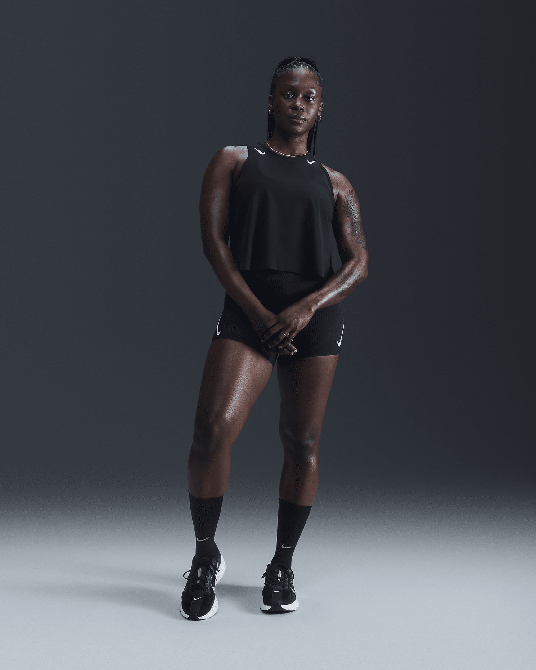 Nike AeroSwift Women's Dri-FIT ADV Cropped Running Tank Top - 4