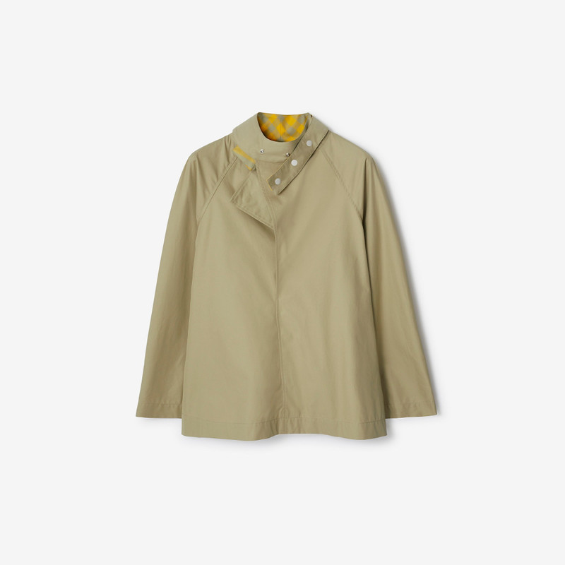 Puttee Collar Cotton Jacket - 1