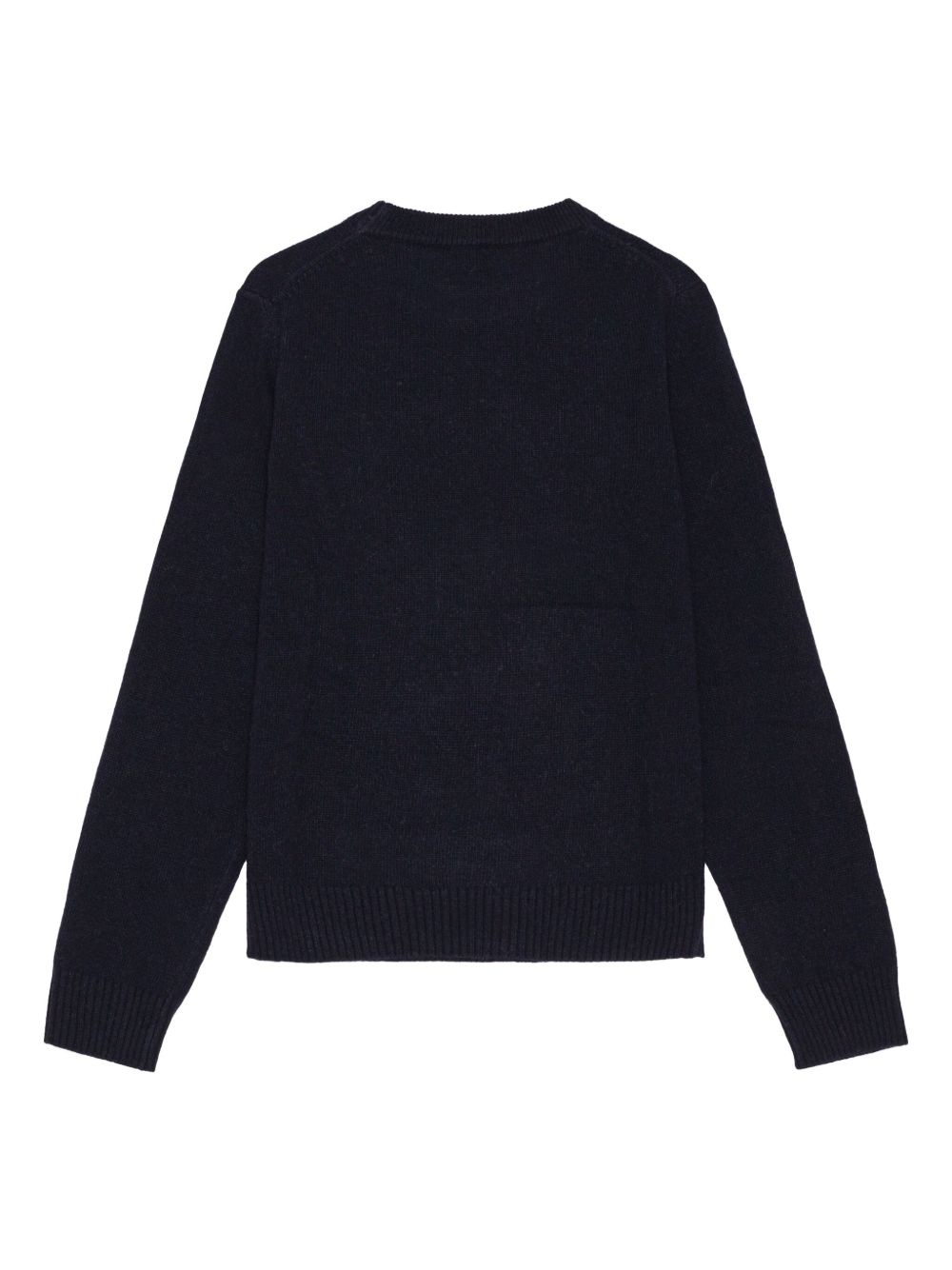 logo-jacquard sweater - 6