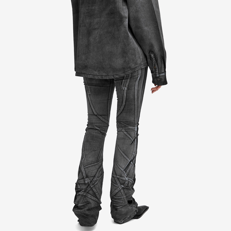 Ottolinger Big Waistband Drape Denim Jeans 3