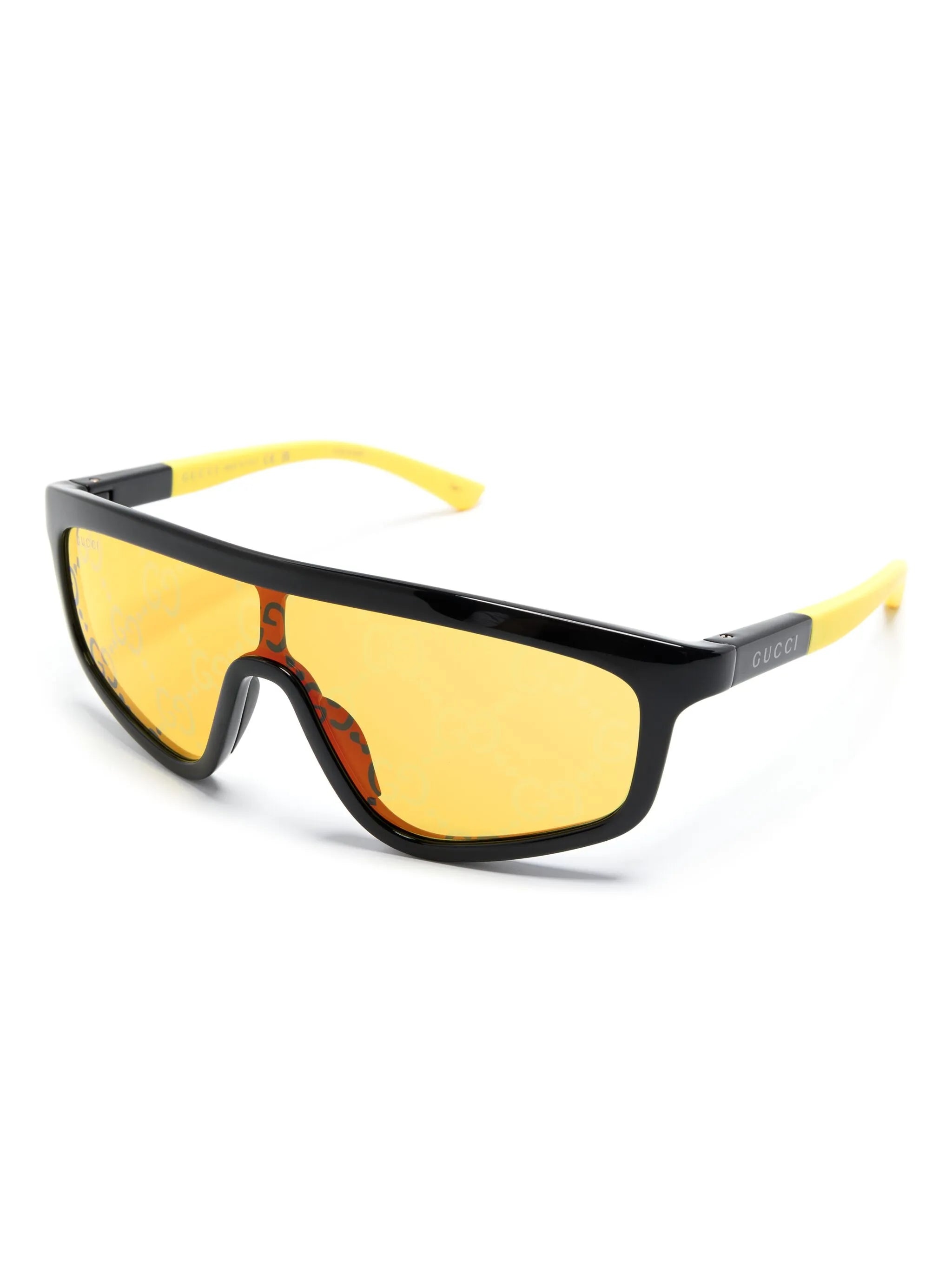 GG Supreme Shield-frame Sunglasses - 3
