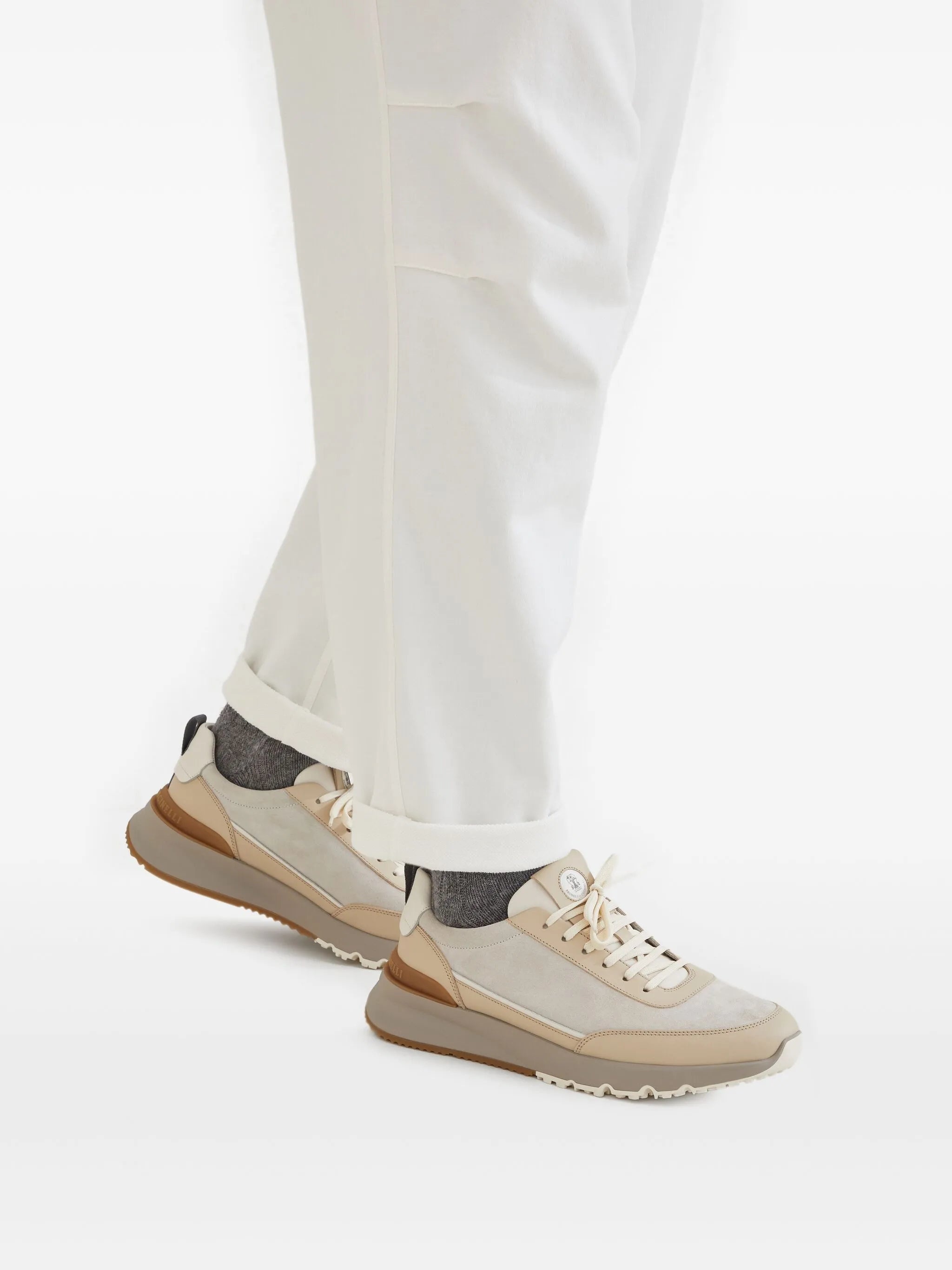 Brunello Cucinelli Panelled Sneakers - 5