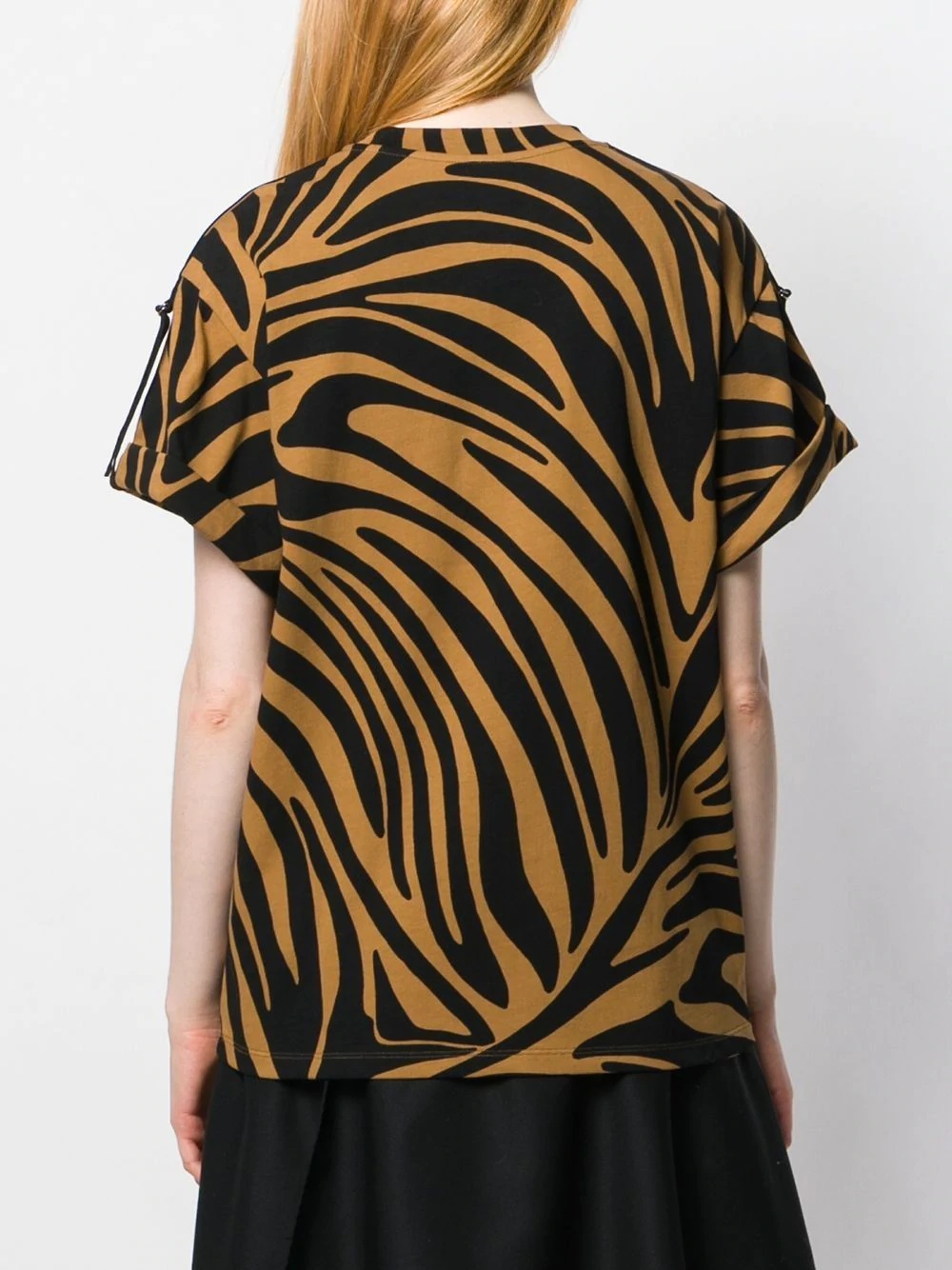 tiger-print T-shirt - 4