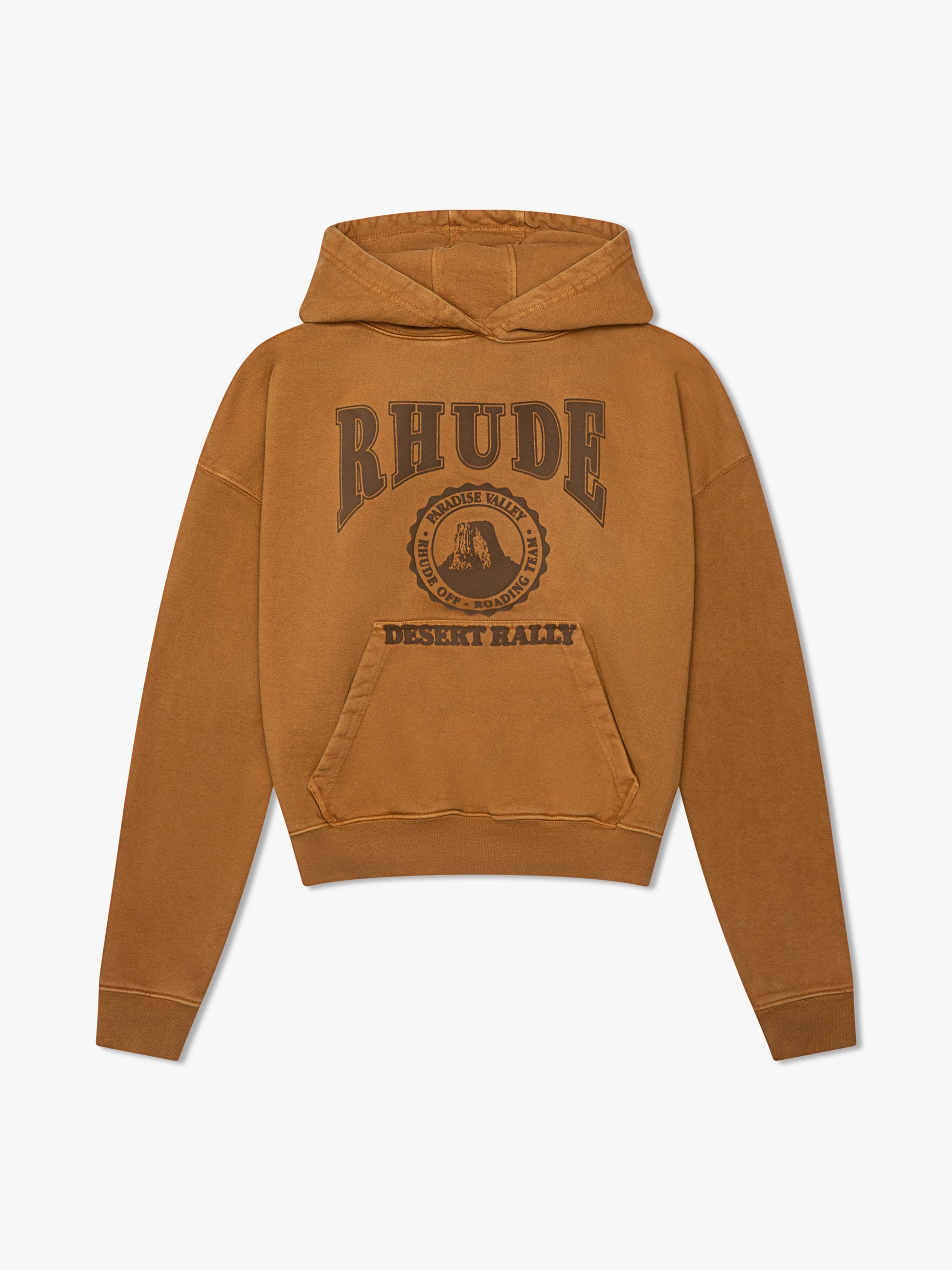 CROPPED DESERT VALLEY HOODIE - 1