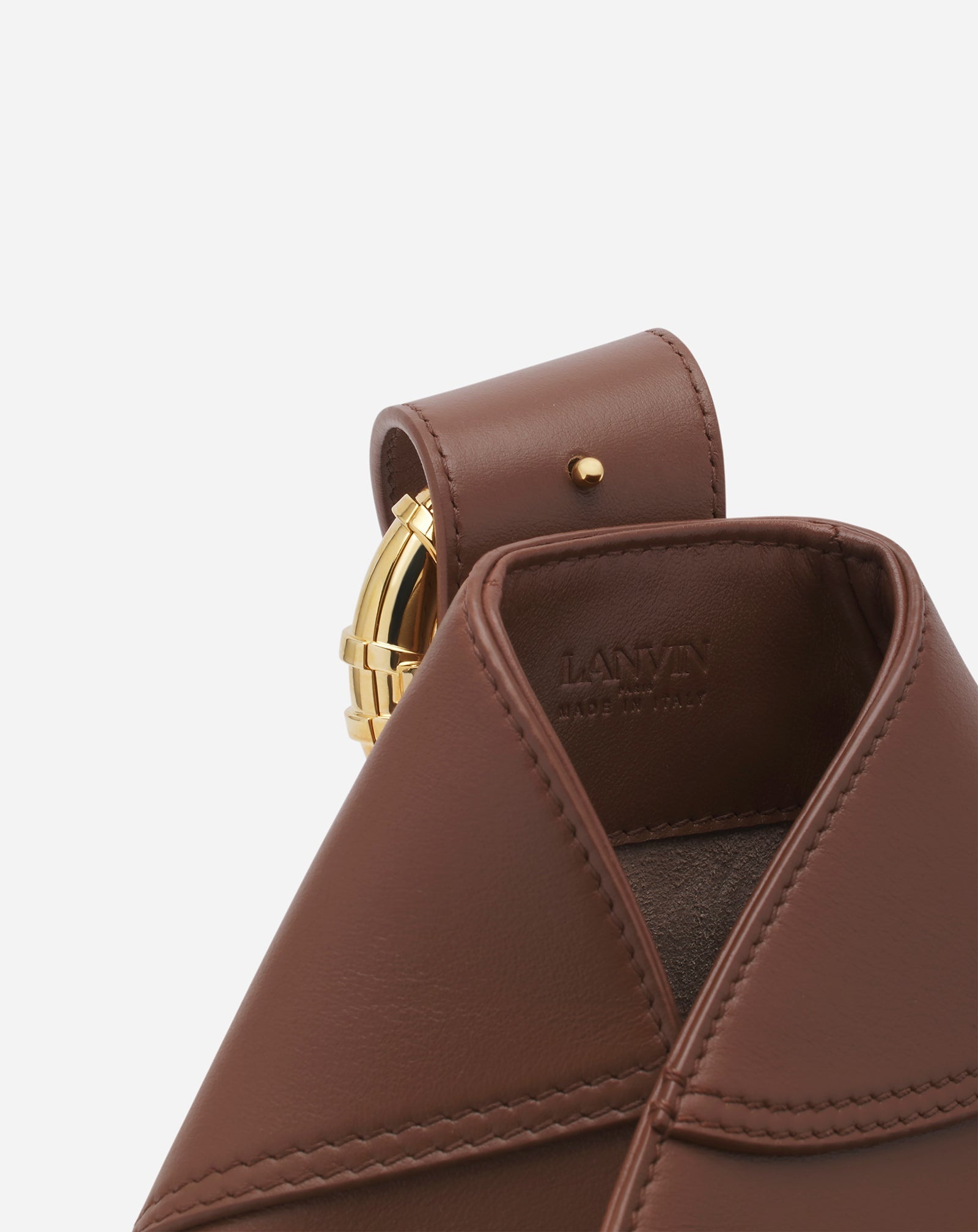 SMALL-MEDIUM LEATHER MELODIE HOBO BAG - 6