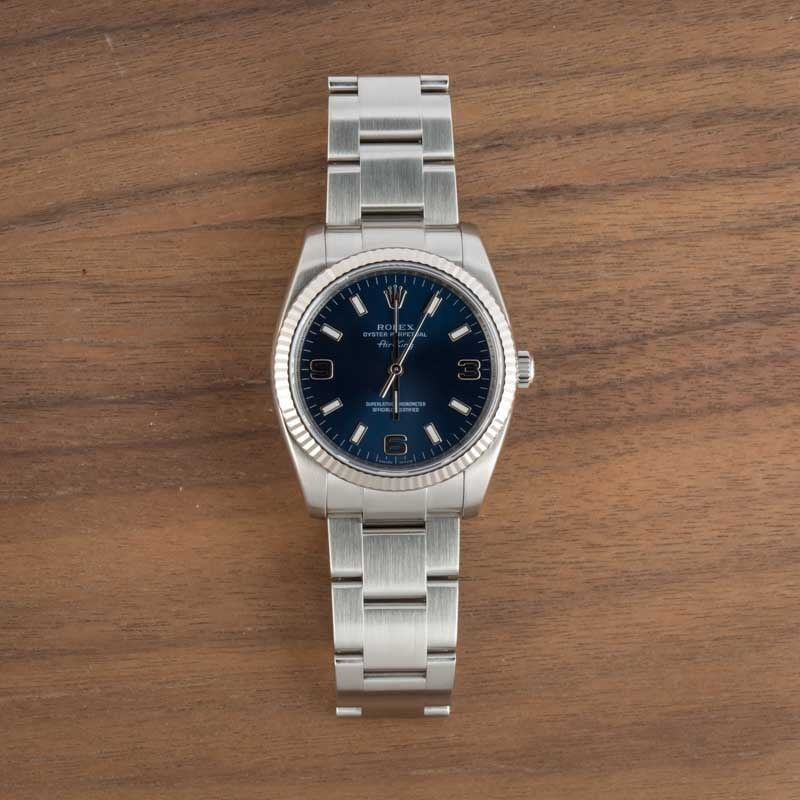 Rolex Air-King 114234 Blue Dial - 6