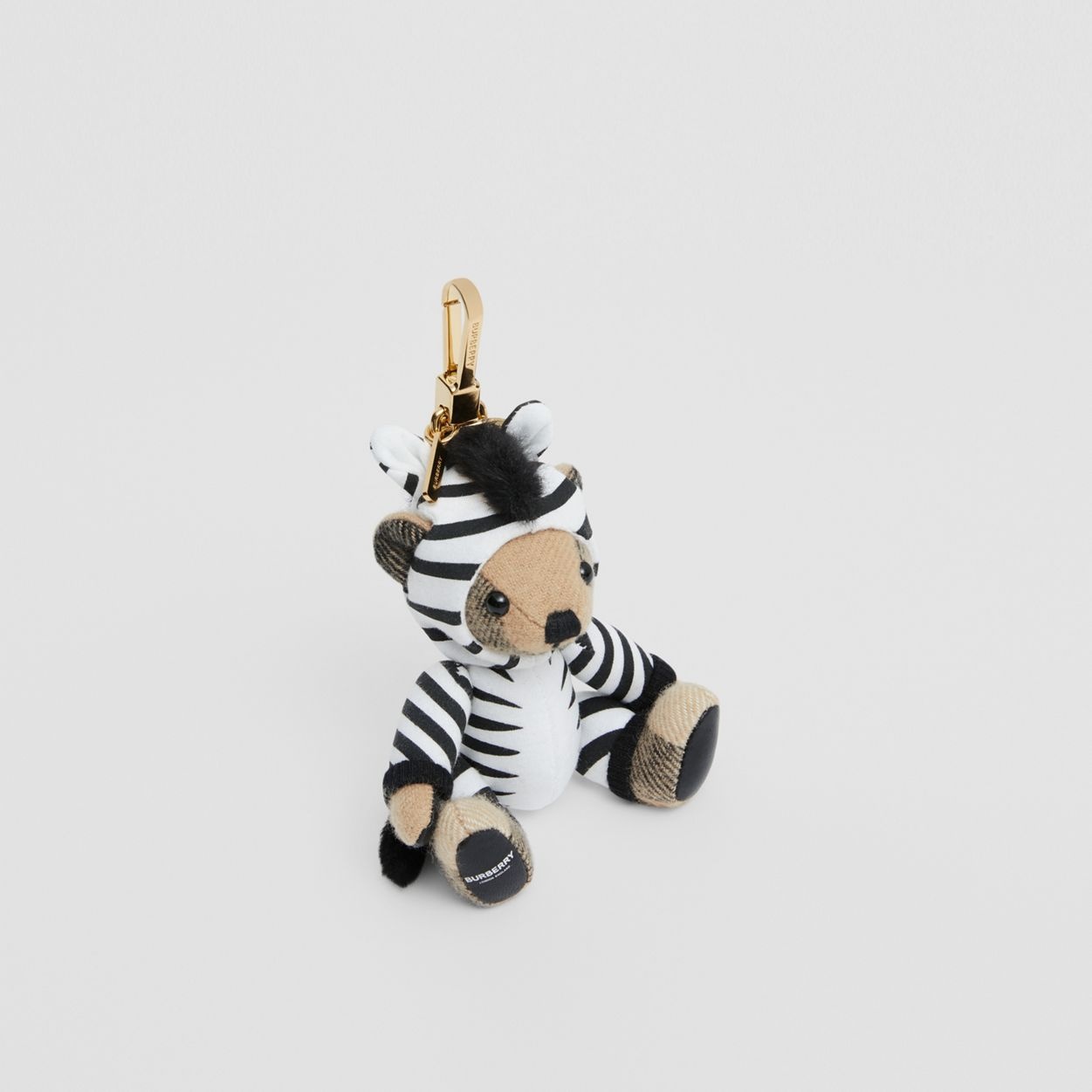 Thomas Bear Charm in Zebra Costume - 1