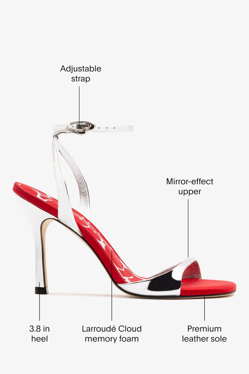 Freya Sandal Silver Specchio 5