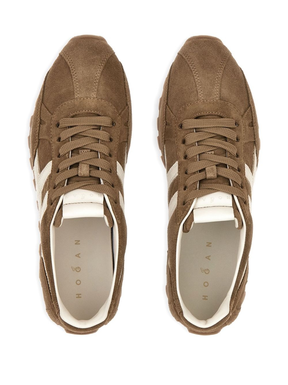 suede-leather trainers - 5