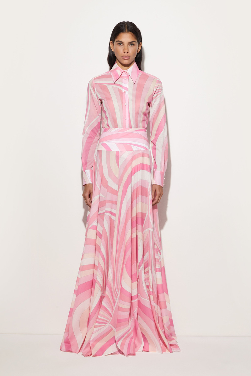 PUCCI IRIDE PRINT LIGHTWEIGHT COTTON SHIRT outlook